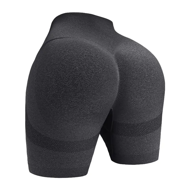 Fashion Skinny High Waist Peach Hip Yoga Pants Sports Cycling Pants Fitness Shorts Hip Lifting Leggings Three-point Pants