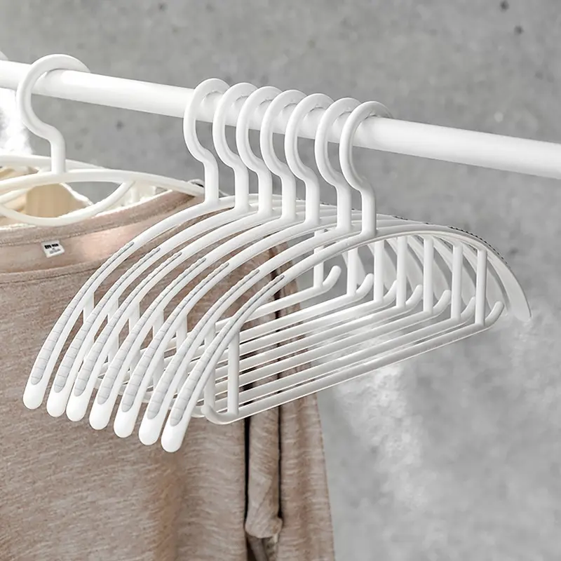 household clothes non-marking anti-shoulder angle thickened bold non-slip clothes support drying rack clothes rack drying rack