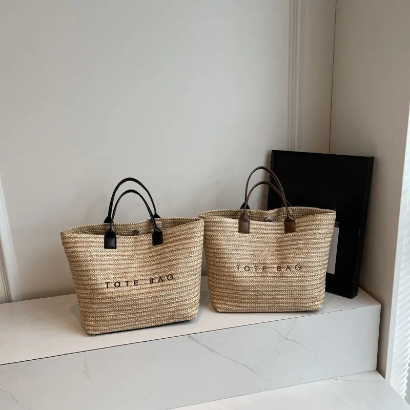 Women Tote Bag Top-Handle Bags Large Capacity Handbag Simple Casual Shoulder Bag Daily Shopping Travel Pack