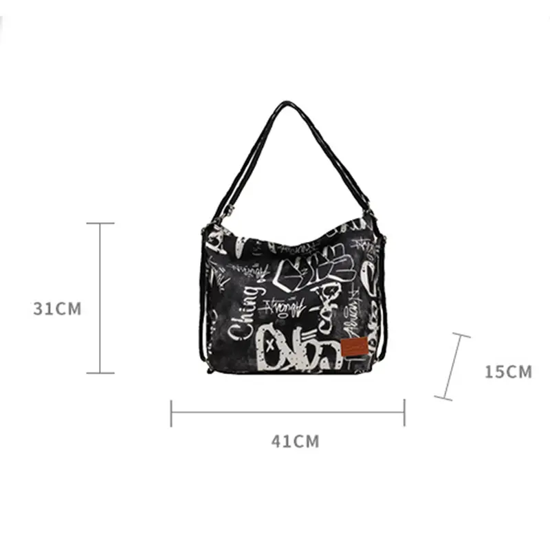 Travel Women's Backpack Large Capacity Multi-use Single Shoulder Bag Faionable Casual Shopper Purse and Handbags