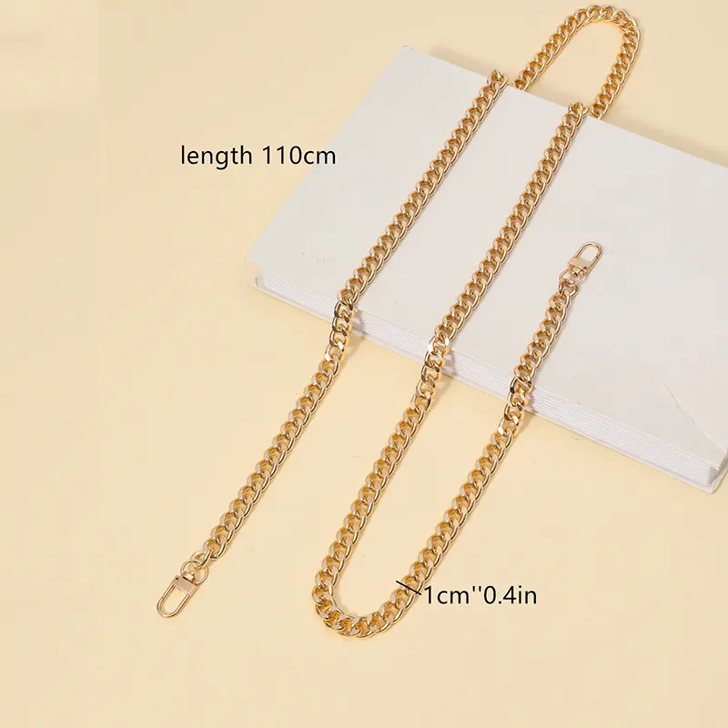 Metal Chain for Women's Bags Handles Crossbody Accessories for Handbag Luxury Brand Detachable Replacement Purse Chain strap