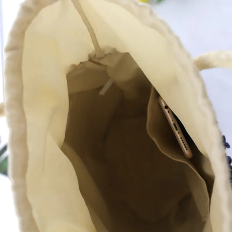 Casual Bohemia Women's Bucket Shoulder Bag Luxury Straw Woven Portable Large Capacity Handbag Summer Beach Travel Shopping Tote