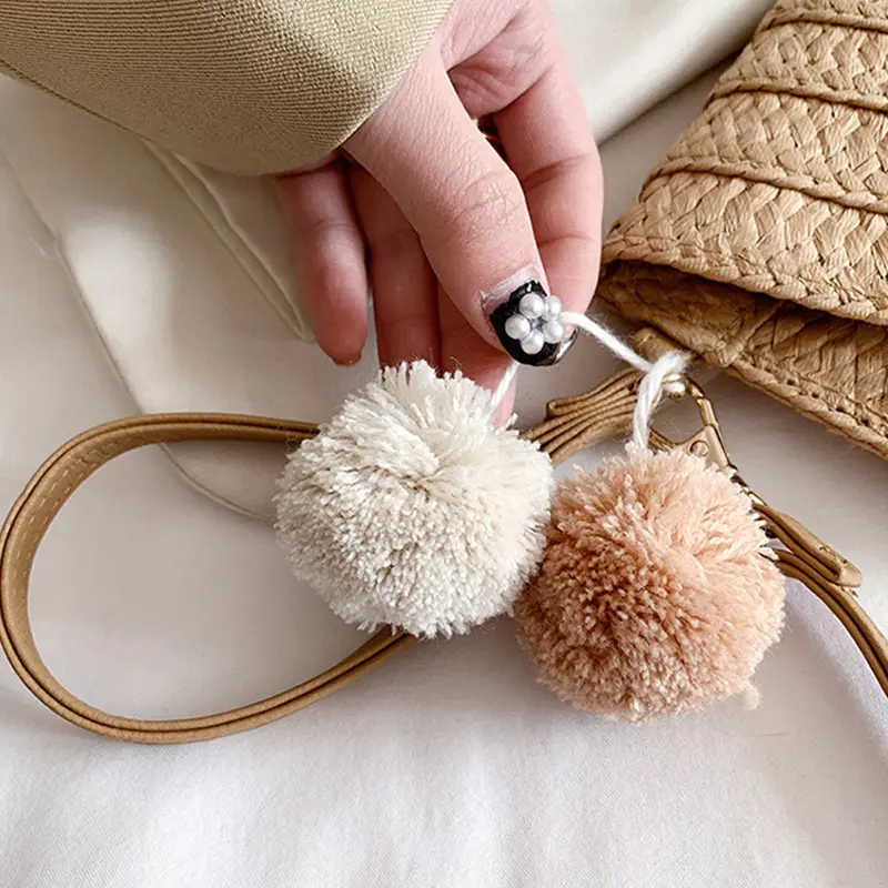 Straw Woven Shoulder Bag Clutch Crossbody Bag Casual Beach Summer Handmade Envelope Bags for Women Bohemia Purse Wallet bolsa