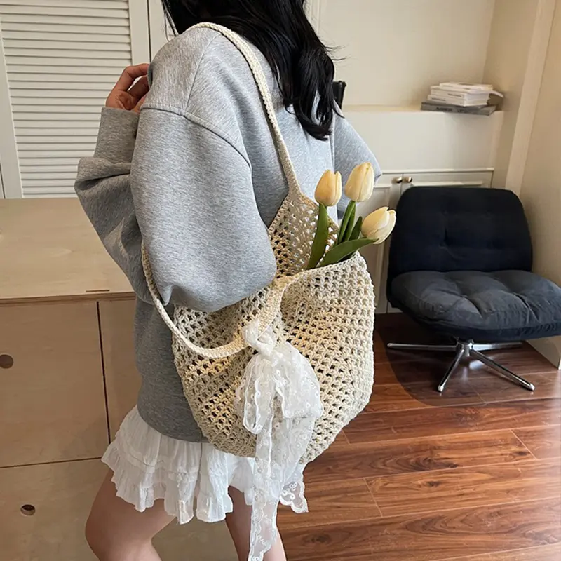 Casual Beach Summer Travel Shoulder Bag Fashionable Seaside Travel Beach Bag Women Handbags