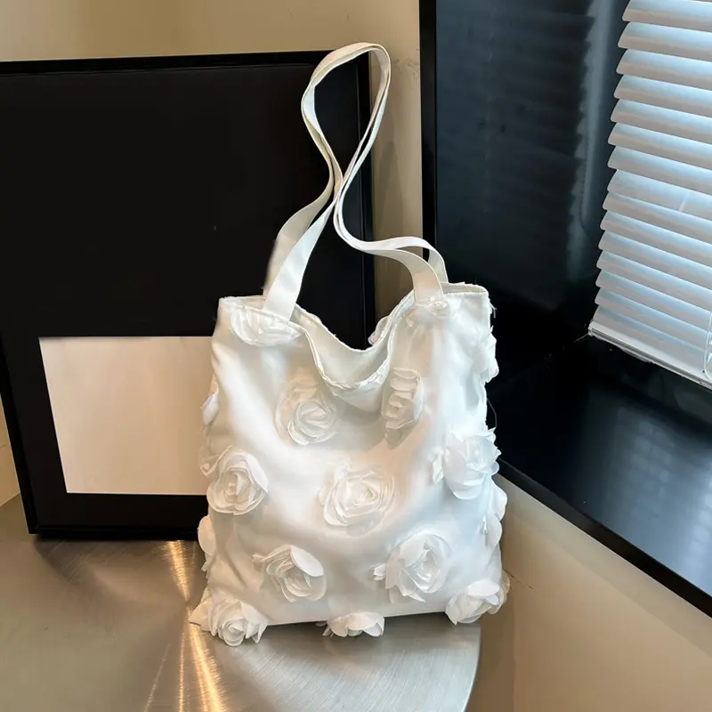 New Version Lightweight Versatile Nylon Bag Large Capacity Tote Bag Sweet Girl Daily Commuting Shoulder Bag