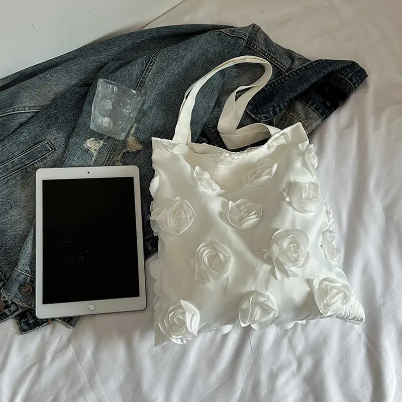 New Version Lightweight Versatile Nylon Bag Large Capacity Tote Bag Sweet Girl Daily Commuting Shoulder Bag