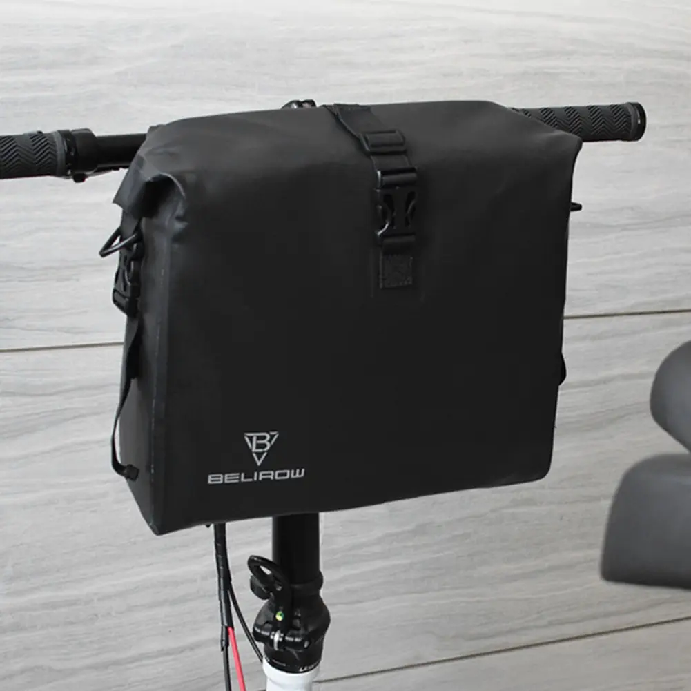 9L Mountain Bike Frame Bags Large Capacity Bicycle Front Bags Outdoor Waterproof Satchel Electric Vehicle Handlebar Storage Bags
