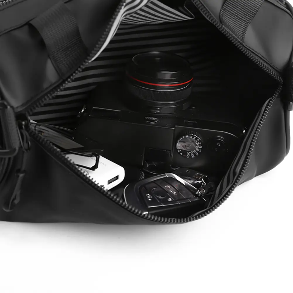 2023 Fashion Nylon Crossbody Shoulder Bags For Men Bucket Shoulder Bag Men Casual Barrel Handbags Male Shoulder Messenger Bag