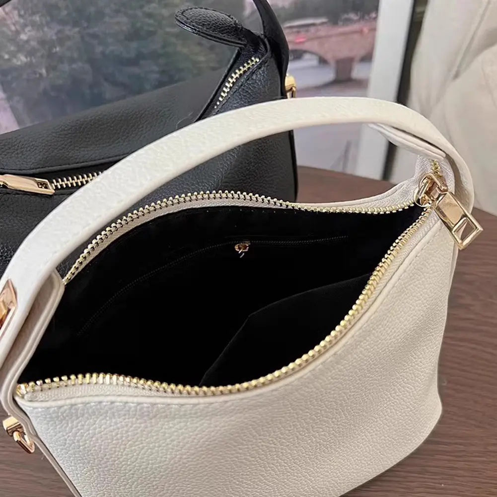 Korean Women Mini Crossbody Bag PU Leather Chic Designer Bag Luxury Brands Top-Handle Handbag Solid All-Match Small Shoulder Bag