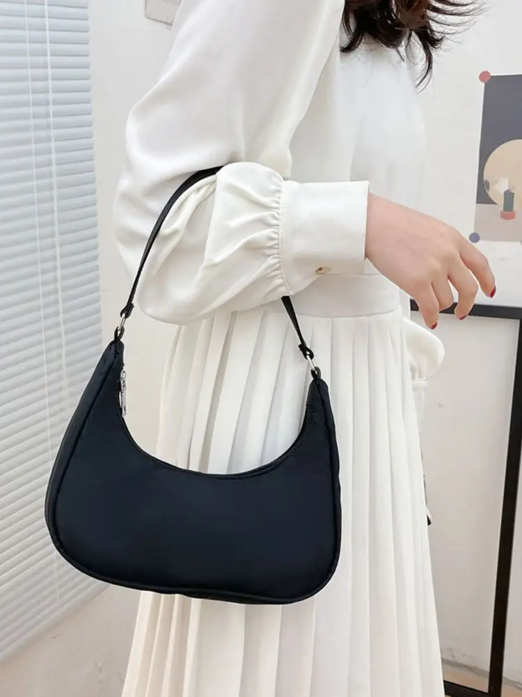 Women's Bag Handle Bag Women Retro Handbags PU Leather Shoulder Totes Underarm Hobos Bags Clutch Top Handle Bag Female Small Bag