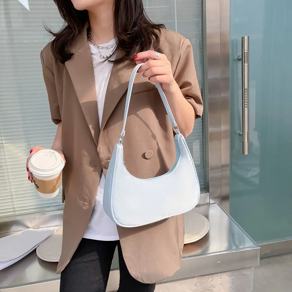 Women's Bag Handle Bag Women Retro Handbags PU Leather Shoulder Totes Underarm Hobos Bags Clutch Top Handle Bag Female Small Bag