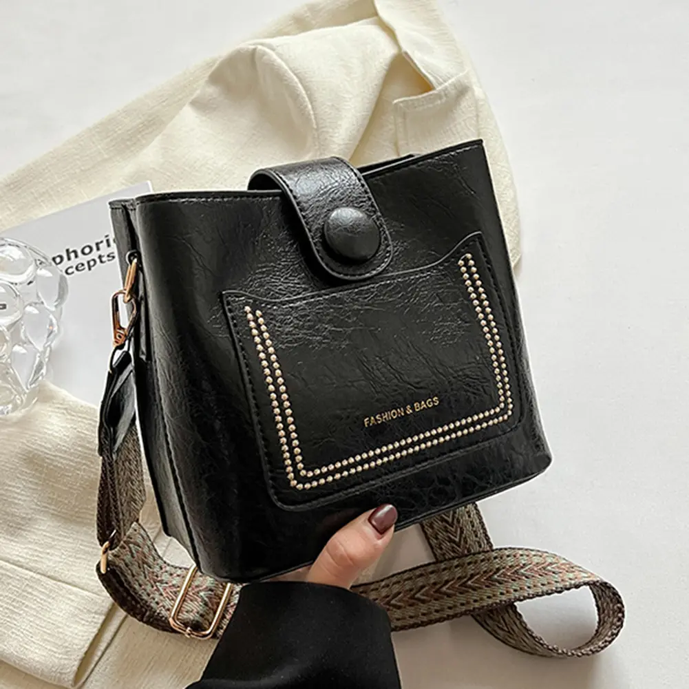 Women Leisure Tote Bag Printed Ladies Casual Handbags PU Leather Fashion Large Capacity Crossbody Bags Leather Large New Satchel
