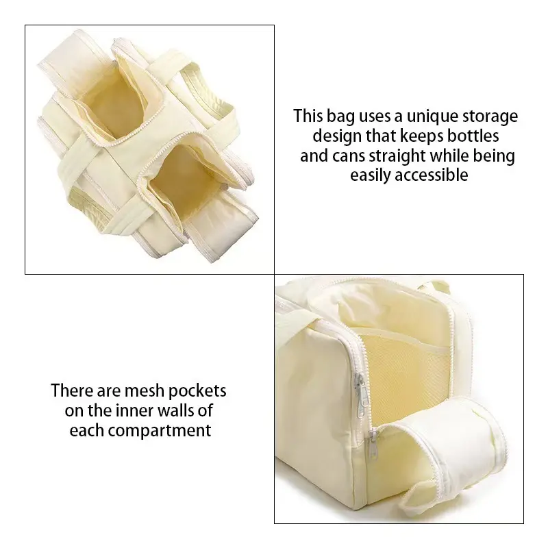 Portable Makeup Handbag Waterproof Top Handle Bags Large Capacity Toiletry Soft Storage Bag Women Lightweigh Travel Wash Case