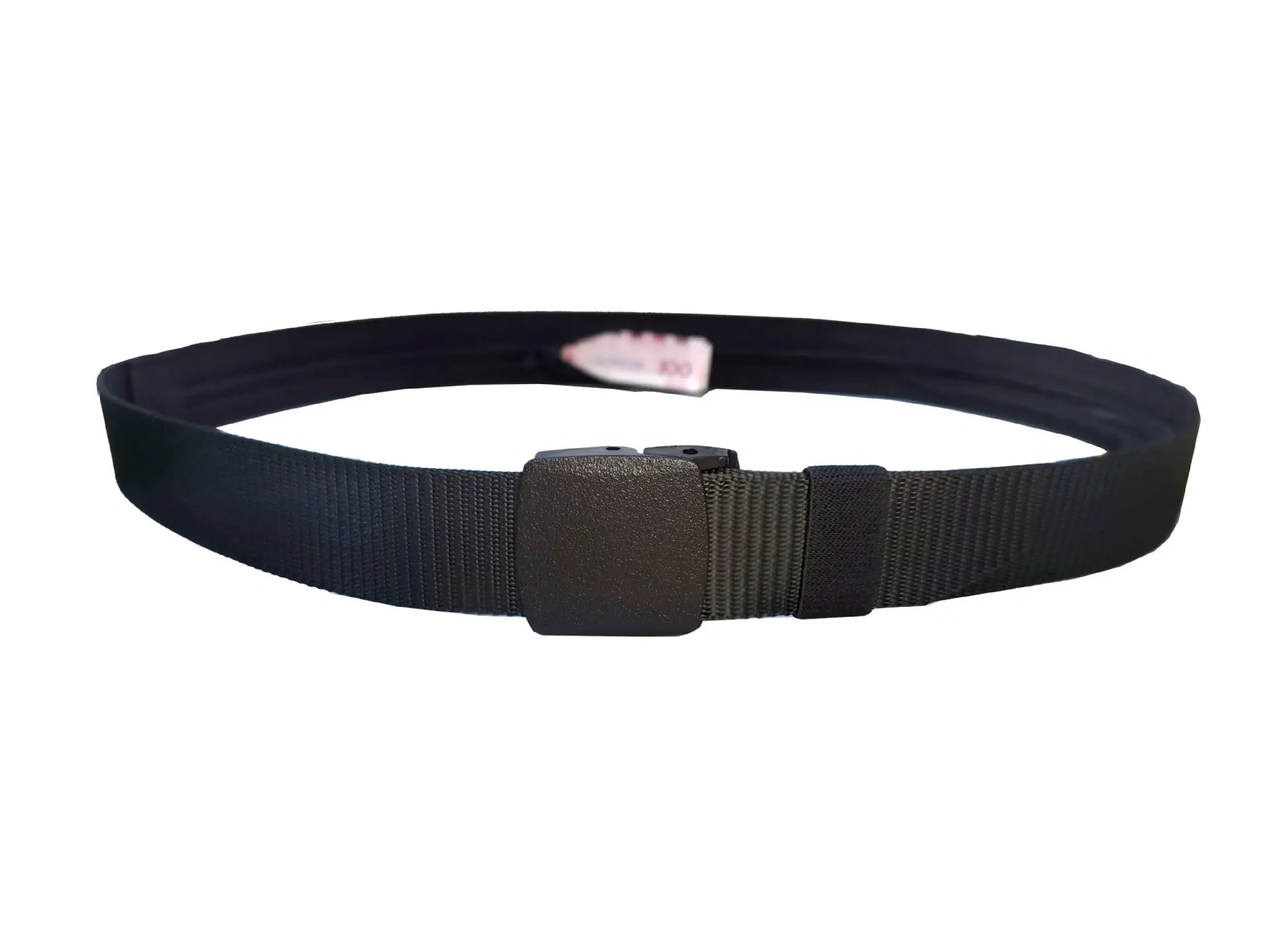 Tactical Outdoor Belt Cash Anti-Theft Belt Waist Bag for Men Women Belt with Zipper Money Slot Pocket Quick Release Elastic Belt