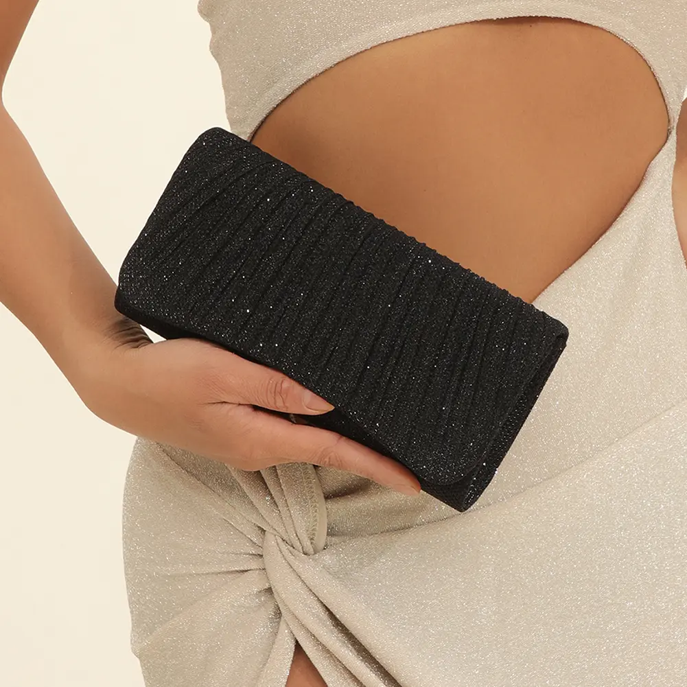 Luxury Sparkling Party Envelope Evening Bag Women Fashion Wedding Clutch Personalized Shiny Chain Satchel Bag Ladies Dinner Bags