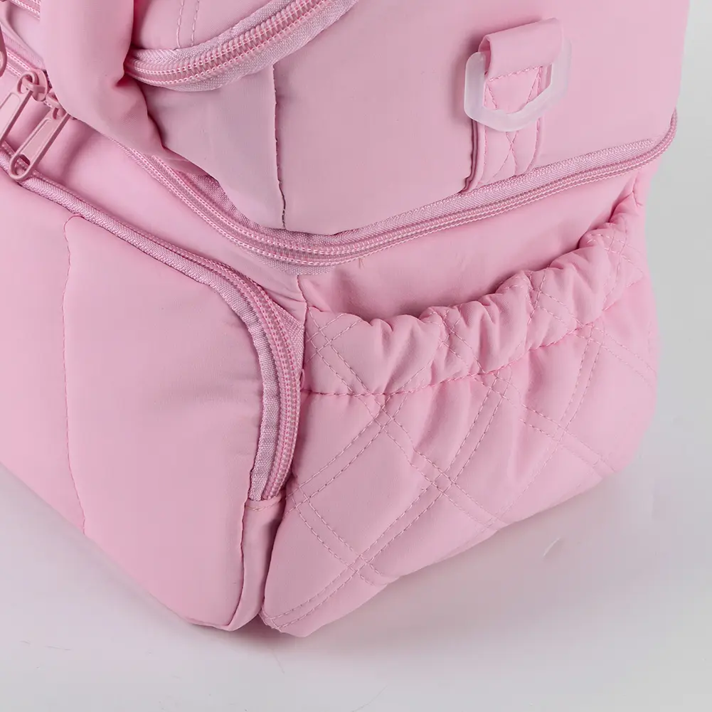 Double Layers Hand-Held Lunch Bag Large Capacity Quilted Cooler Box Waterproof Thickened Bento Bags Picnic Camping Storage Bag