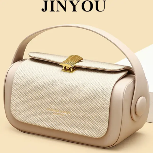 Leather Retro Tote Bag Women's Fashion Handbag Shell Hasp Small Hand Bag For Women Brand Designer Shoulder Crossbody Bag Purses