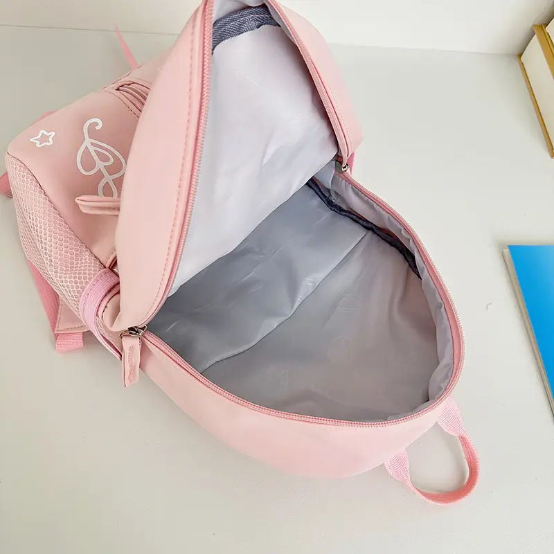 Teens Sweet Backpack Women Students Large Capacity Cute College School Bookbag Zipper Closure Kawaii Daypack Travel Laptop Bags