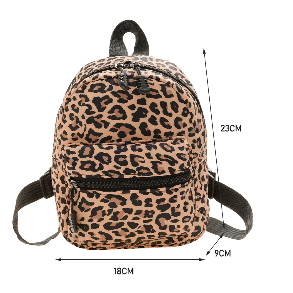 Woman Backpacks nylon Cute Animal Pattern Backpack Female White Backpacks Black Backpacks For Teen Girls Fashion Backpacks