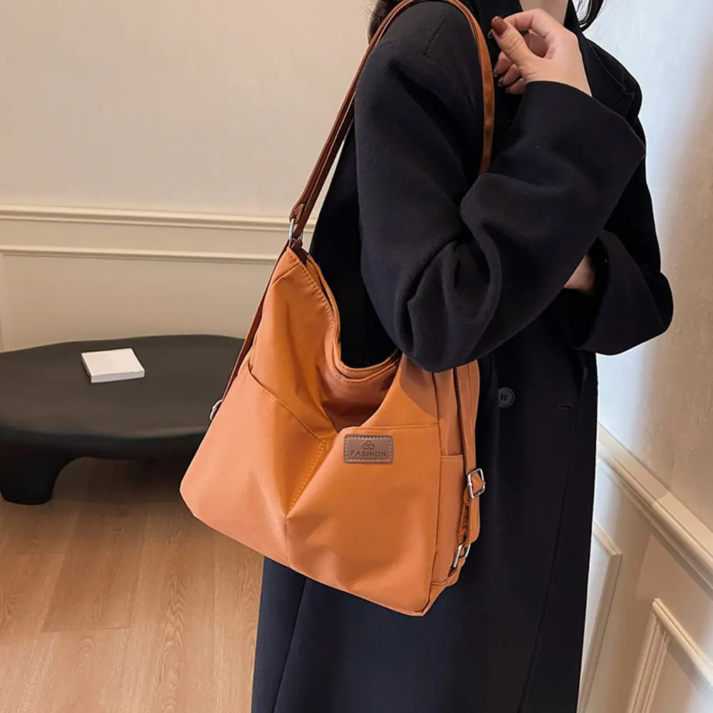 Casual Tote Handbags 3 Way Women Large Capacity Casual Hobo Shoulder Bag Square Crossbody Bags Shopping Beach Travel Backpack