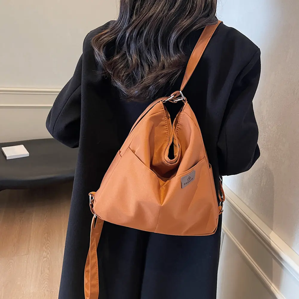 Casual Tote Handbags 3 Way Women Large Capacity Casual Hobo Shoulder Bag Square Crossbody Bags Shopping Beach Travel Backpack