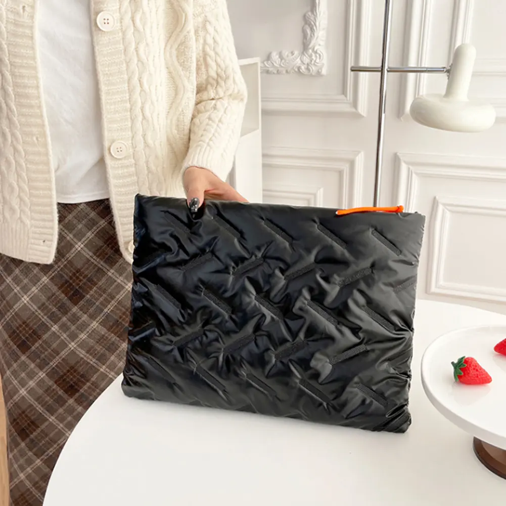 Soft Padded Tablet Storage Bags Water-Resistant Protective Cover for 14 in Notebook Computer Pocket Briefcase Laptop Sleeve Case