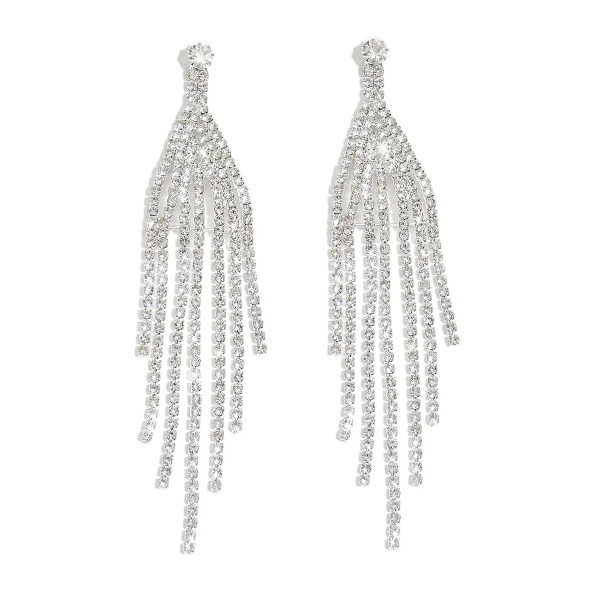 Ladies' fashionable design tassel earrings and jewelry are suitable for dates, parties, holidays, and gifts