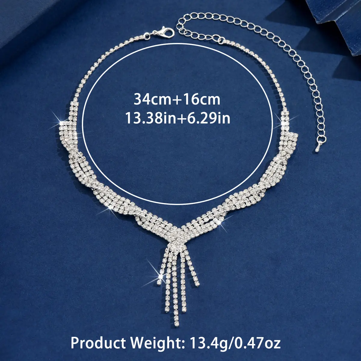 Ladies' fashion trend design, tassel necklace, jewelry suitable for dates, parties, holidays, gifts