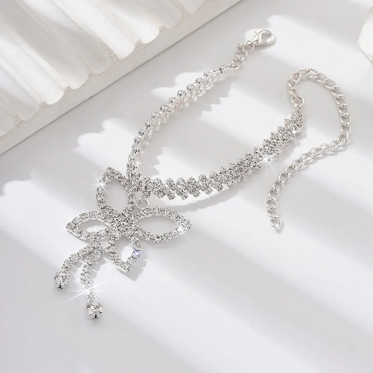 1PC women's fashion trend butterfly tassel ankle chain jewelry suitable for dates, parties, holidays, gifts