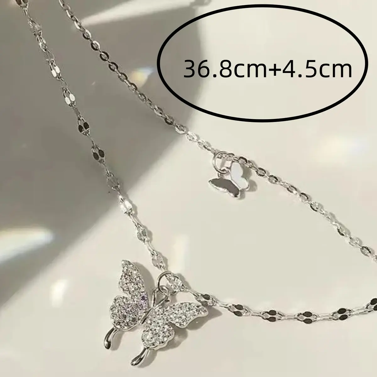 1PC Women's Fashion Butterfly Pendant Necklace Jewelry Suitable for Date, Party, Festival Gifts-7184
