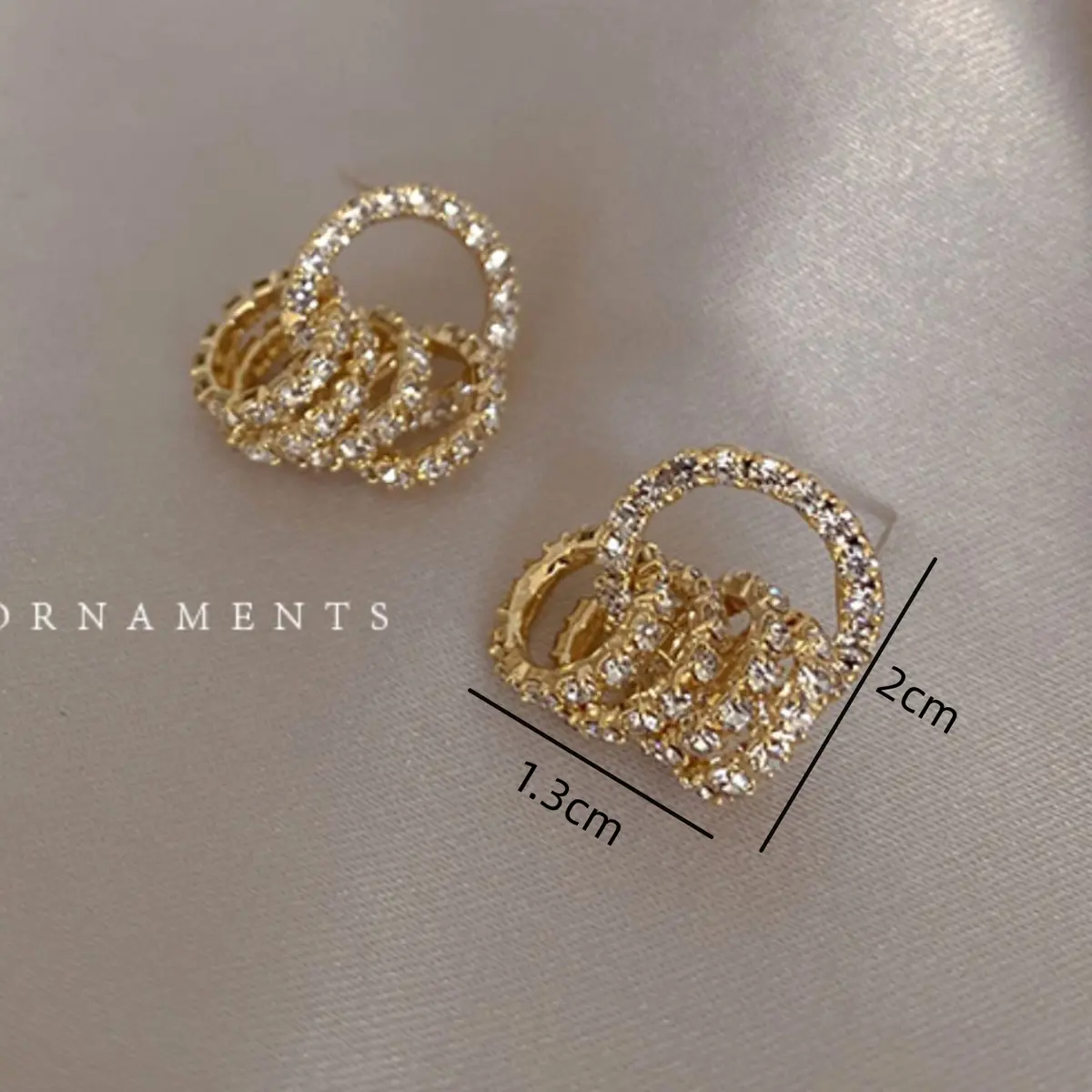 2PC Women's Design Earrings Jewelry Accessories Suitable for Date, Party, Festival Gifts