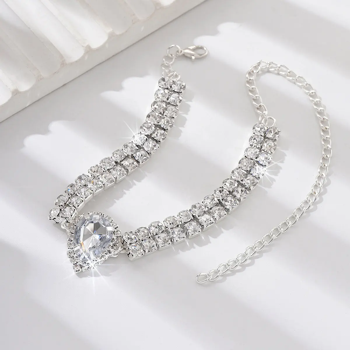 Women's Fashion Claw Chain Series Multi layer Waterdrop Foot Chain Tourism Beach Banquet Party Daily Wear Festival Gifts