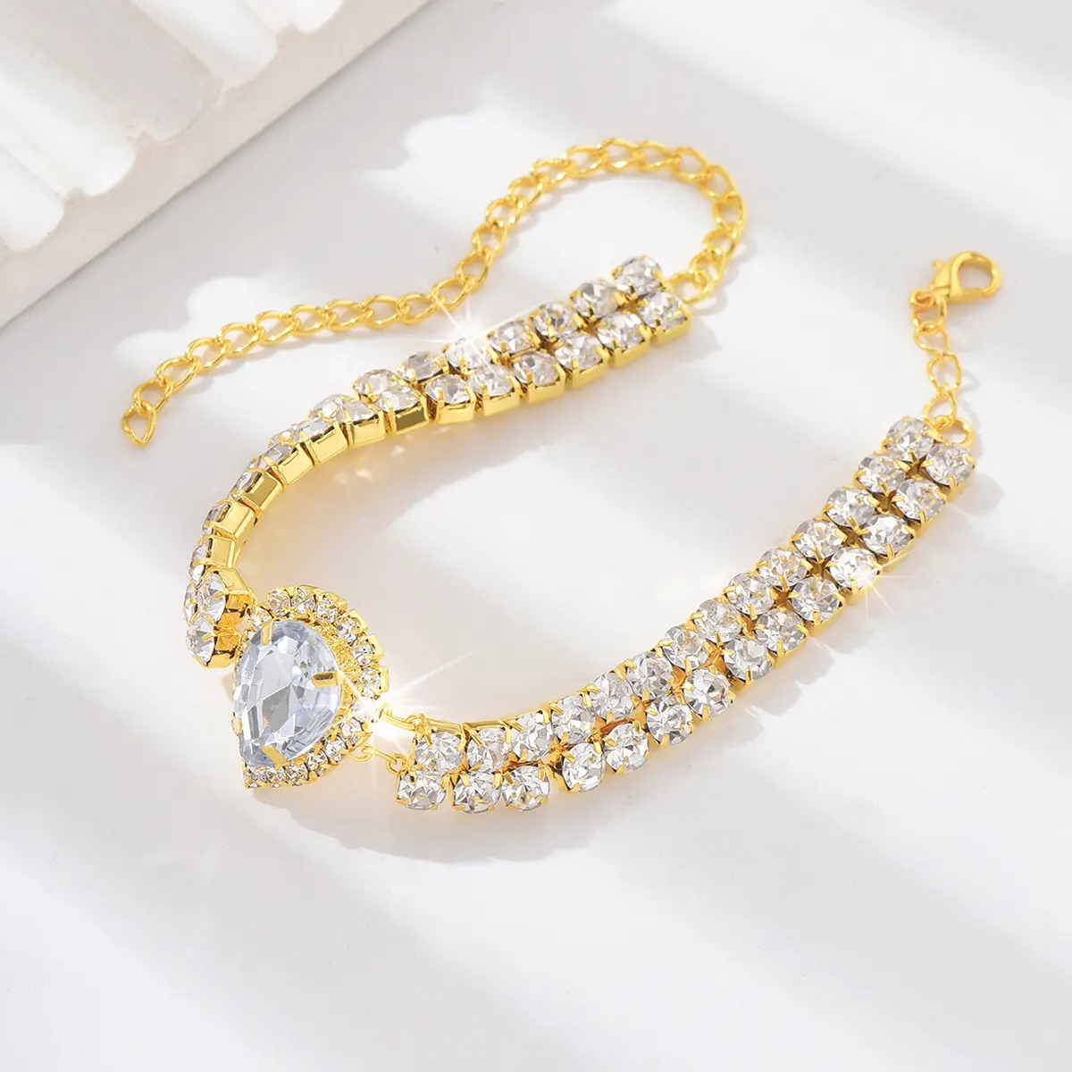 Women's Fashion Claw Chain Series Multi layer Waterdrop Foot Chain Tourism Beach Banquet Party Daily Wear Festival Gifts