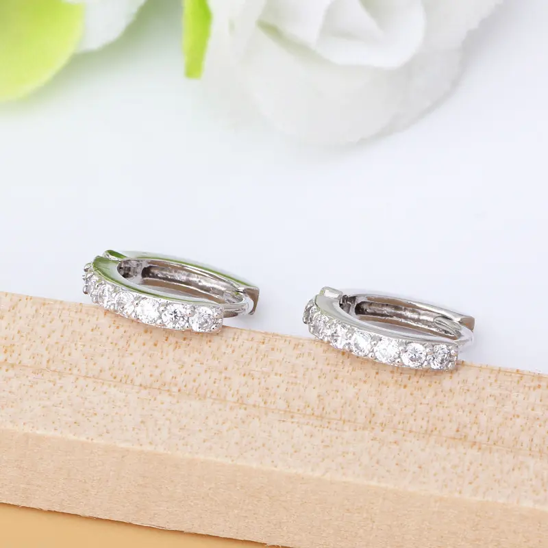 2PC Women's Fashion Water Diamond Earrings, Jewelry Accessories, Simple and Versatile, Date Parties, Festival Gifts-1011