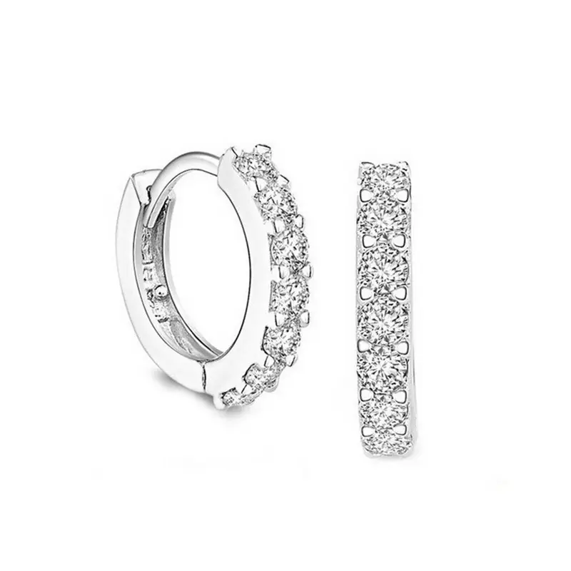 2PC Women's Fashion Water Diamond Earrings, Jewelry Accessories, Simple and Versatile, Date Parties, Festival Gifts-1011