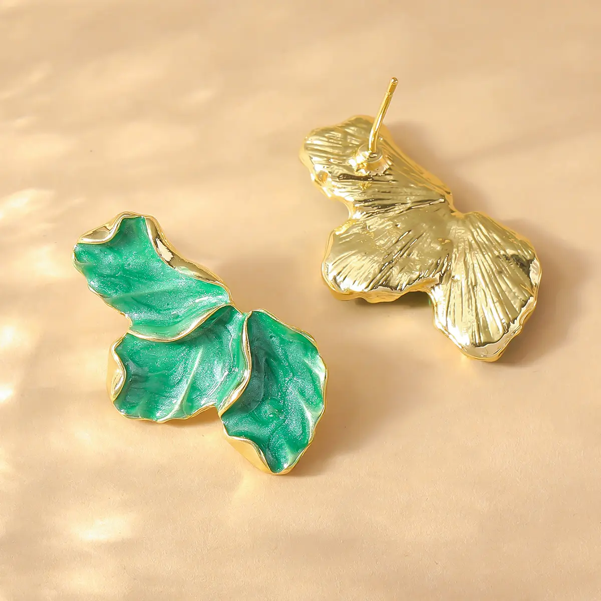2PC Women's Fashion Irregular Flower Earrings Jewelry Accessories Suitable for Date, Party, Festival Gifts