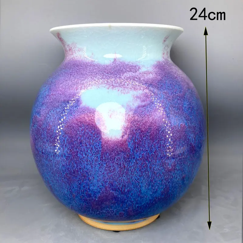 Porcelain Vase for Home Decoration, Ceramic Crafts for Living Room, Desktop Ornaments, Curio Shelves, Desktop Ornaments