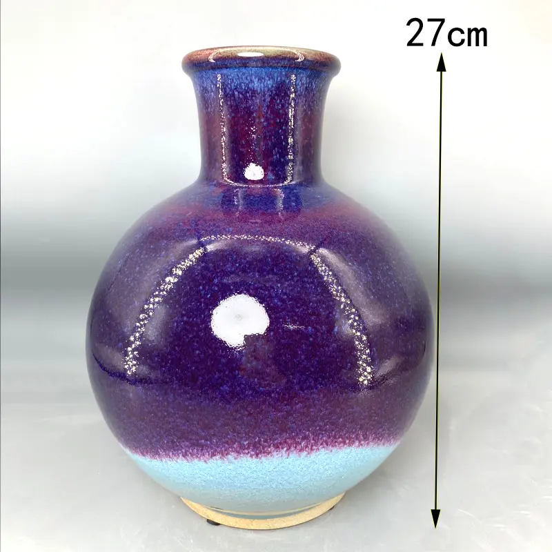 Porcelain Vase for Home Decoration, Ceramic Crafts for Living Room, Desktop Ornaments, Curio Shelves, Desktop Ornaments