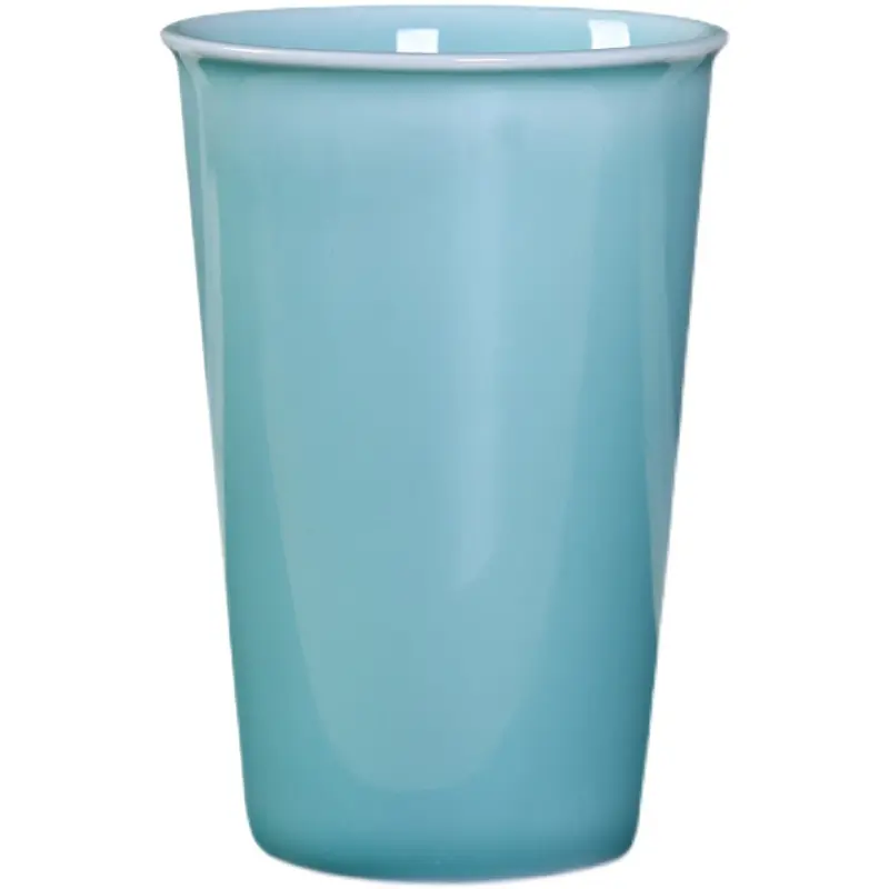 Celadon water Cup Coke cup creative ceramic cup household large size tea brewing cup drinking cup Milk Cup coffee cup mug tazas