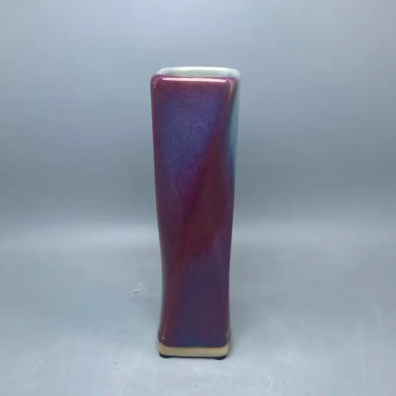 Ceramic Vase for Decoration, Ice Crack, Opening Pieces, High 18.5 cm, China