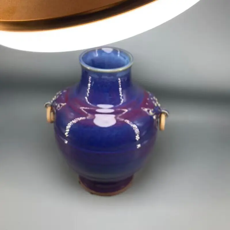 Jun Porcelain Vase for Room Decoration, Ceramic Vase, Flower Vase, Home Decor, 28 cm