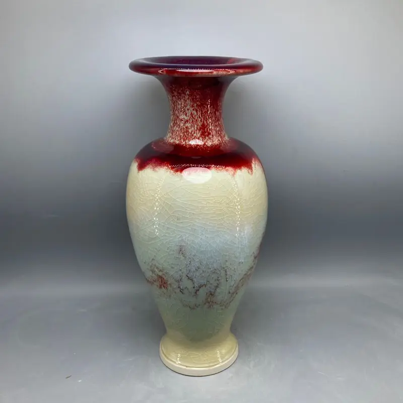 Ceramic vase Avalokitesvara vase Jun porcelain vase floreros flower vase room decor home decorations