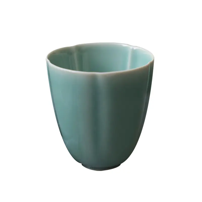 Ceramic cup celadon master cup tea set tea cup small cup l kung fu tea cup tea making heat-resistant hotel table water cup 140ml
