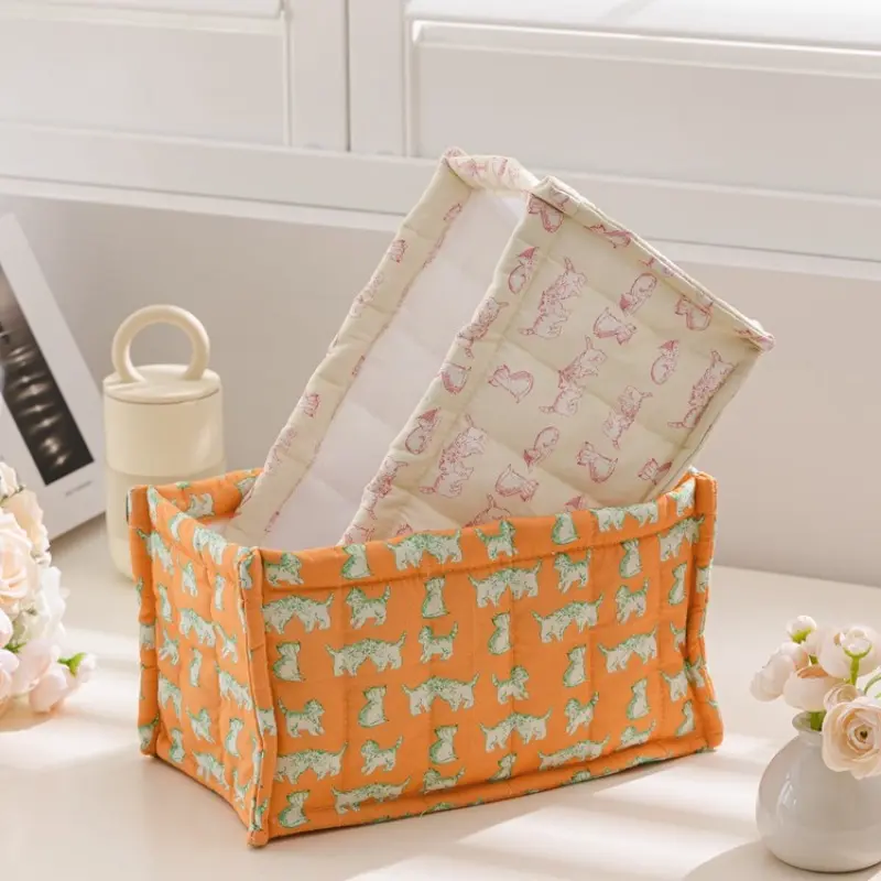 Halloween Spooky Basket Pumpkin Foldable Storage Bins Shelf Baskets Rectangle Skull Trick or Treat Bag swith Handle Foldable