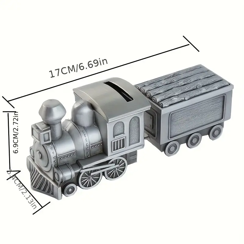 Classic Car Series Coin Saving Box Piggy Bank Baby Children Toys Gift Kids Bank Train Tractor Vintage Home Decor Metal Art Craft