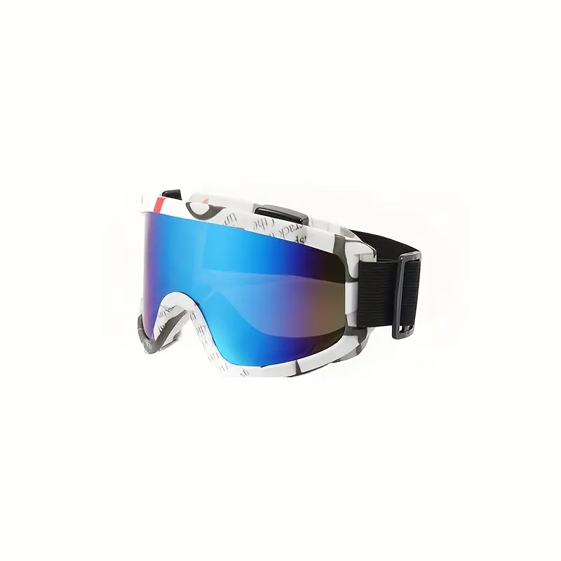Anti-Fog Ski Goggles Motorcycle Goggles Winter Snowboard Skiing Glasses Outdoor Sport Windproof Ski Mask Off Road Goggles Helmet
