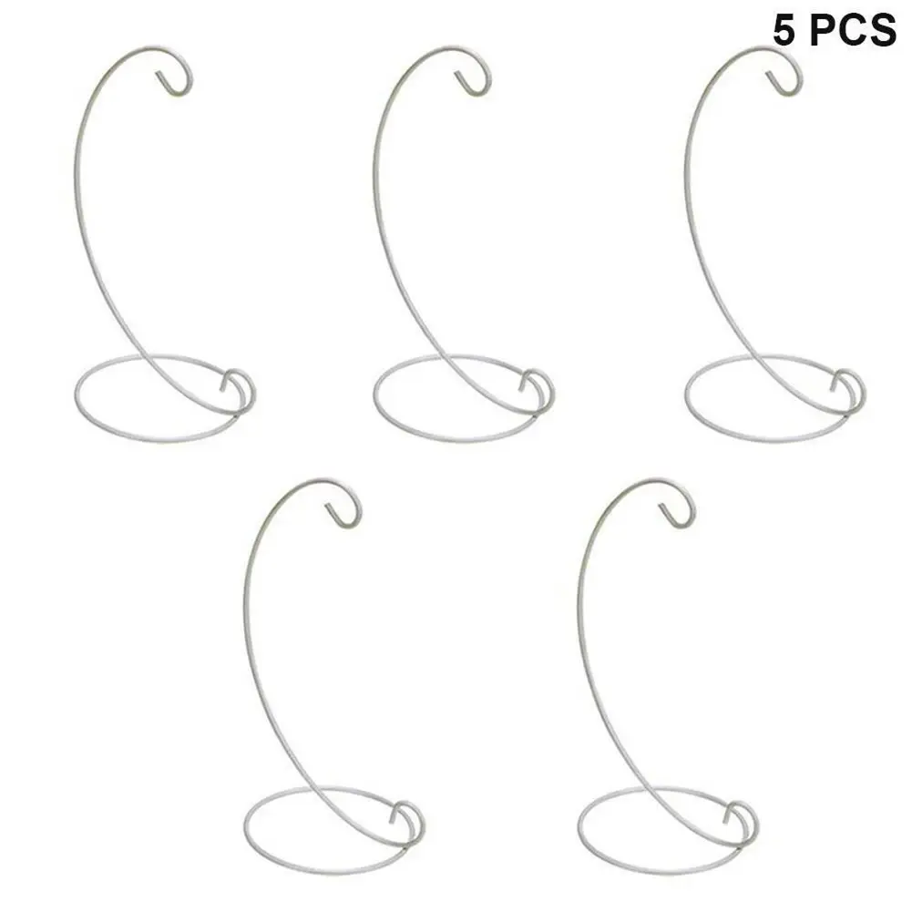Metal Ornament Display Stand of Iron Ornament Holder for Air Plant Hanging Glass Terrarium Globe Ball Candle Glass Globe