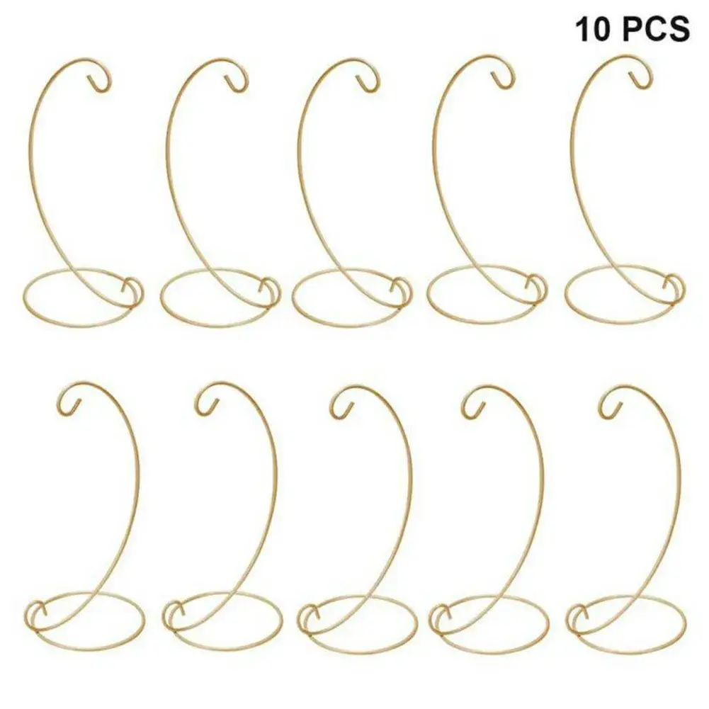 Metal Ornament Display Stand of Iron Ornament Holder for Air Plant Hanging Glass Terrarium Globe Ball Candle Glass Globe