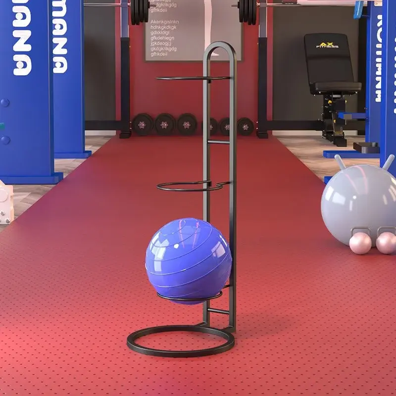 Basketball Ball Storage Rack 3 Tier Cube Ball Storage Holder Sport Equipment Innovative Vertical Display Stand