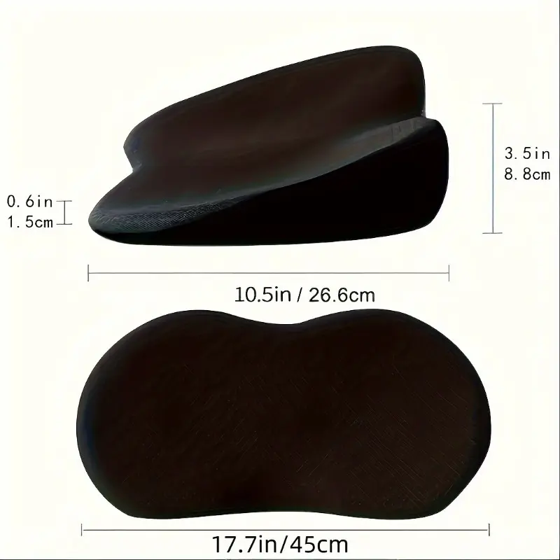 Car Seat Cushion for Car Seat Driver- Memory Foam Car Seat Cushions for Driving  Low Back & Tailbone Pain Relief Car Seat(Black)